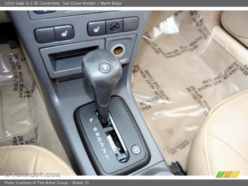  2000 9-3 SE Convertible 4 Speed Automatic Shifter