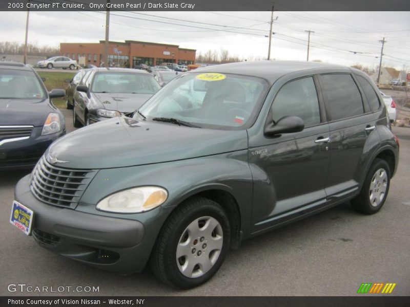Onyx Green Pearl / Dark Slate Gray 2003 Chrysler PT Cruiser