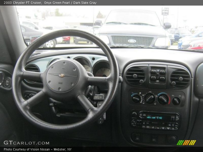 Onyx Green Pearl / Dark Slate Gray 2003 Chrysler PT Cruiser