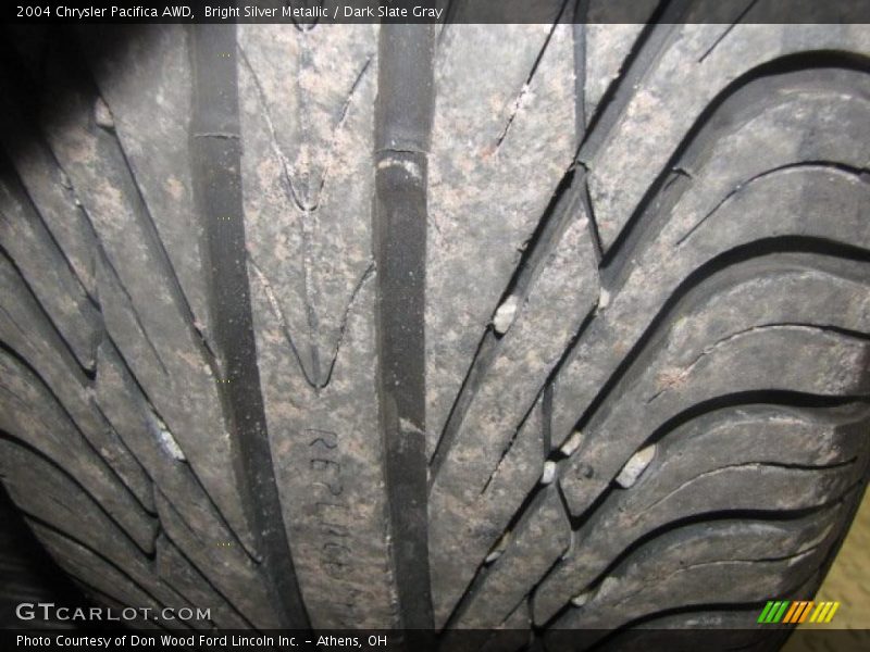 Bright Silver Metallic / Dark Slate Gray 2004 Chrysler Pacifica AWD