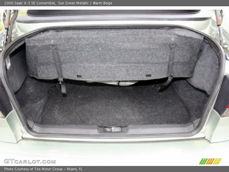  2000 9-3 SE Convertible Trunk