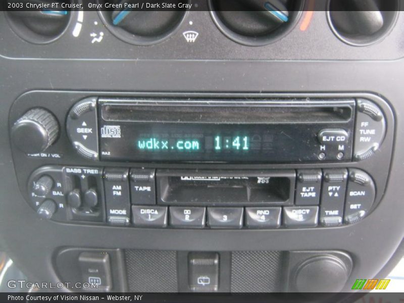 Onyx Green Pearl / Dark Slate Gray 2003 Chrysler PT Cruiser