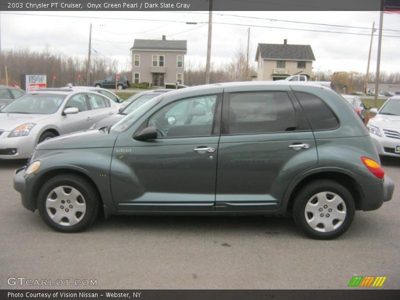 Onyx Green Pearl / Dark Slate Gray 2003 Chrysler PT Cruiser