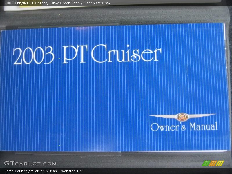 Onyx Green Pearl / Dark Slate Gray 2003 Chrysler PT Cruiser