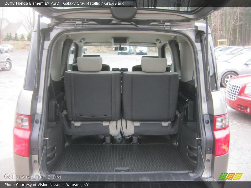 Galaxy Gray Metallic / Gray/Black 2008 Honda Element EX AWD