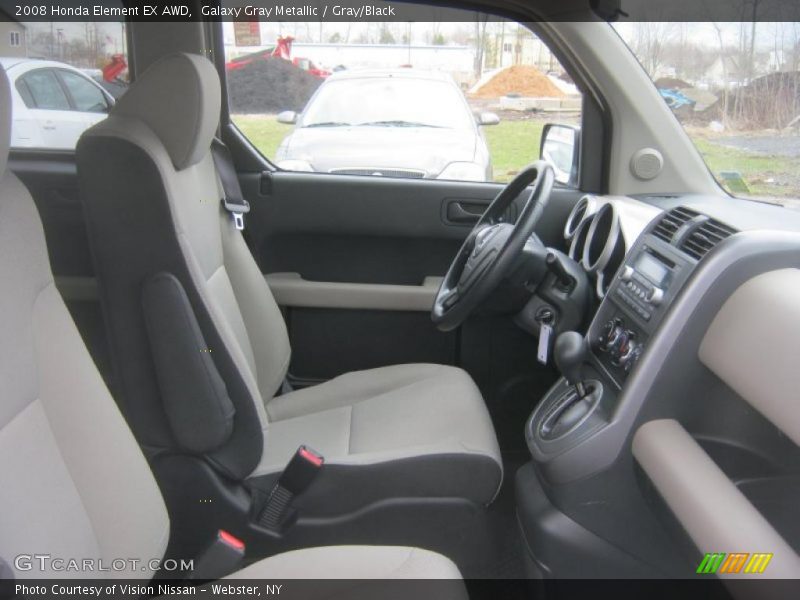Galaxy Gray Metallic / Gray/Black 2008 Honda Element EX AWD