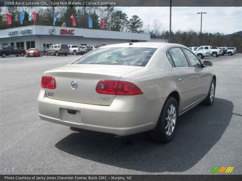 Gold Mist Metallic / Cocoa/Cashmere 2008 Buick Lucerne CXL