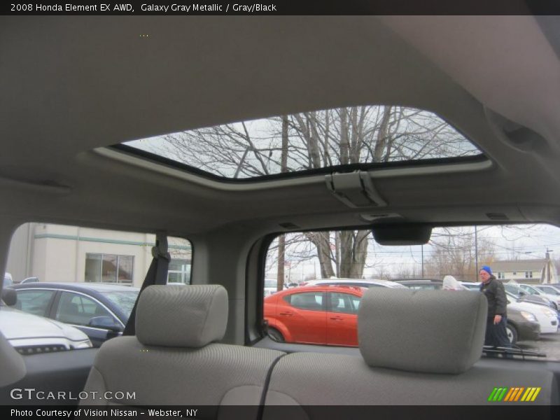 Galaxy Gray Metallic / Gray/Black 2008 Honda Element EX AWD