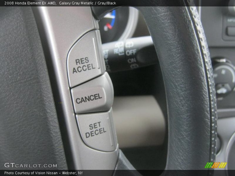 Galaxy Gray Metallic / Gray/Black 2008 Honda Element EX AWD