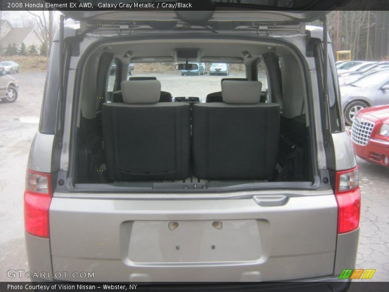 Galaxy Gray Metallic / Gray/Black 2008 Honda Element EX AWD