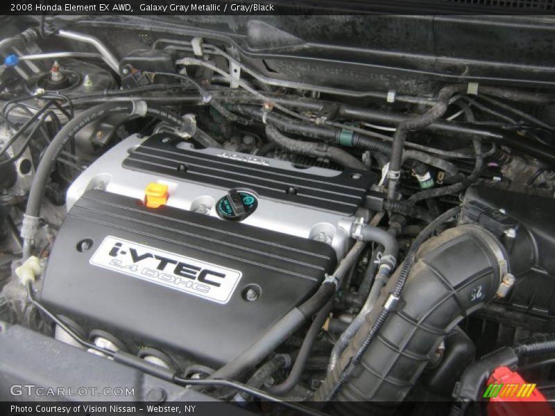 Galaxy Gray Metallic / Gray/Black 2008 Honda Element EX AWD