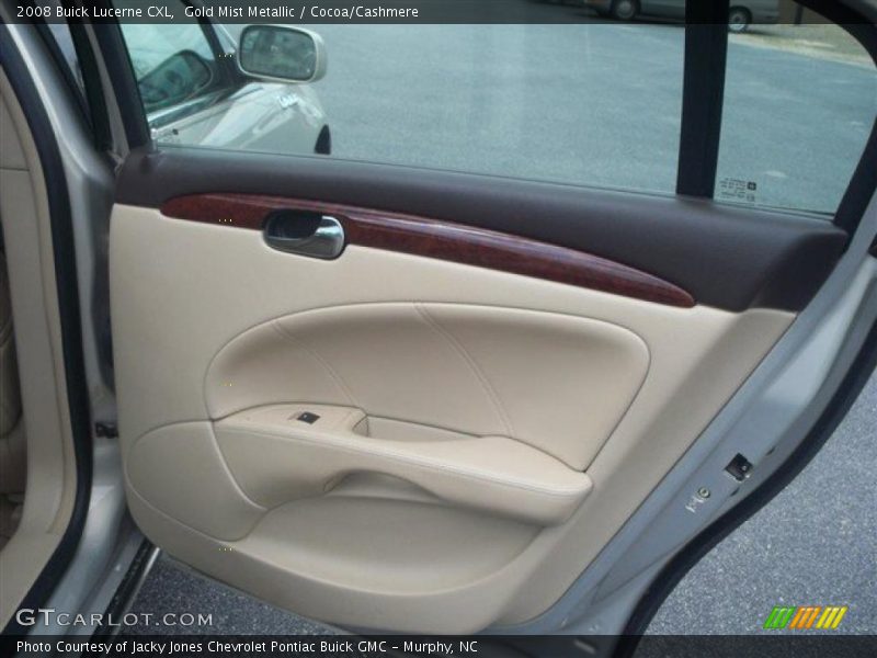 Gold Mist Metallic / Cocoa/Cashmere 2008 Buick Lucerne CXL