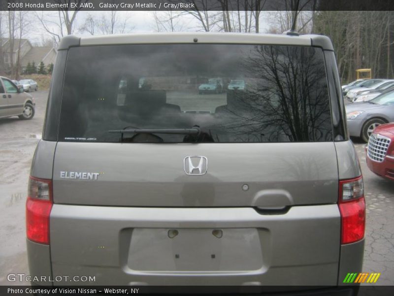 Galaxy Gray Metallic / Gray/Black 2008 Honda Element EX AWD