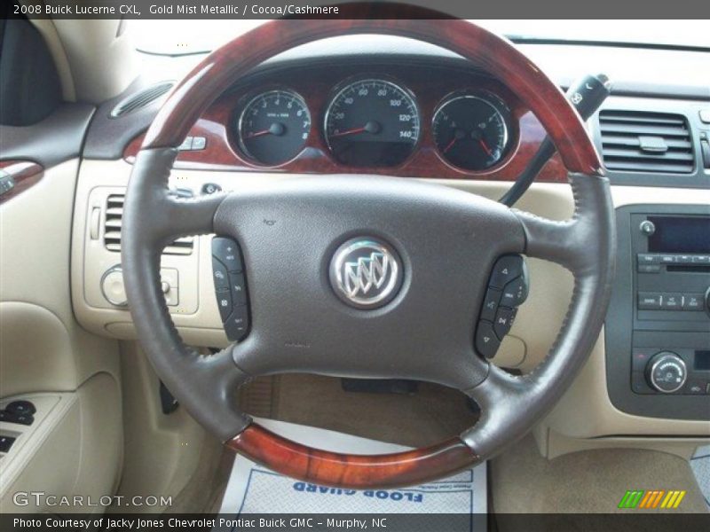 Gold Mist Metallic / Cocoa/Cashmere 2008 Buick Lucerne CXL