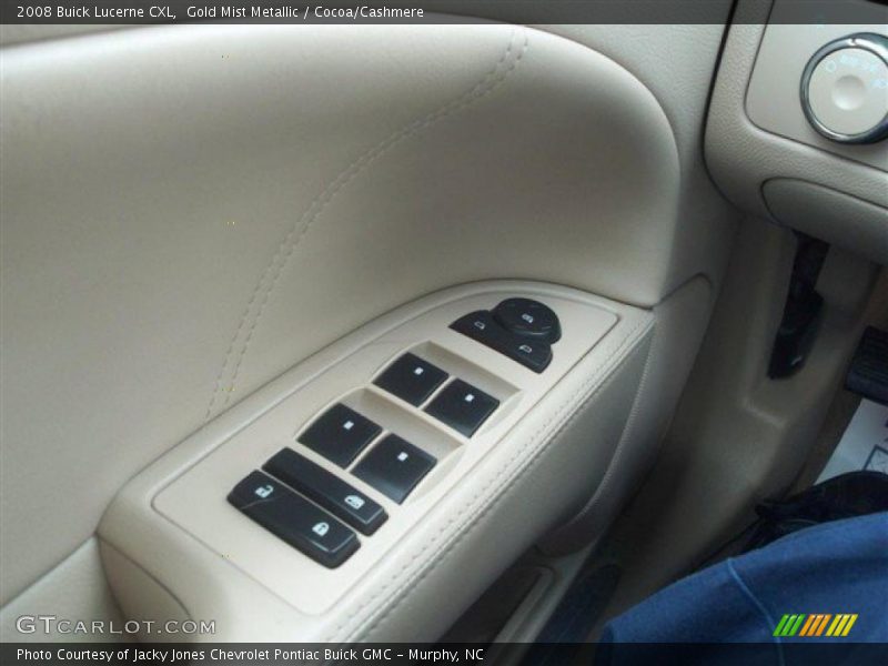 Gold Mist Metallic / Cocoa/Cashmere 2008 Buick Lucerne CXL