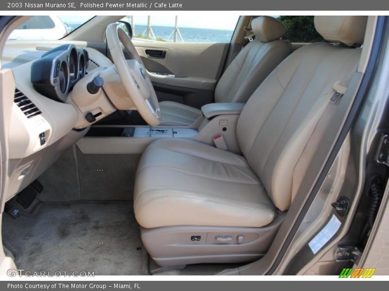  2003 Murano SE Cafe Latte Interior