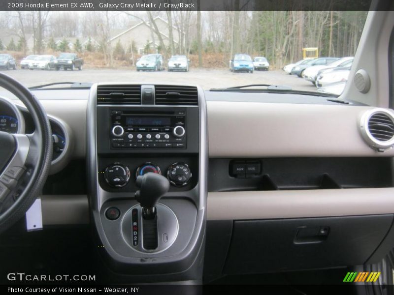 Galaxy Gray Metallic / Gray/Black 2008 Honda Element EX AWD