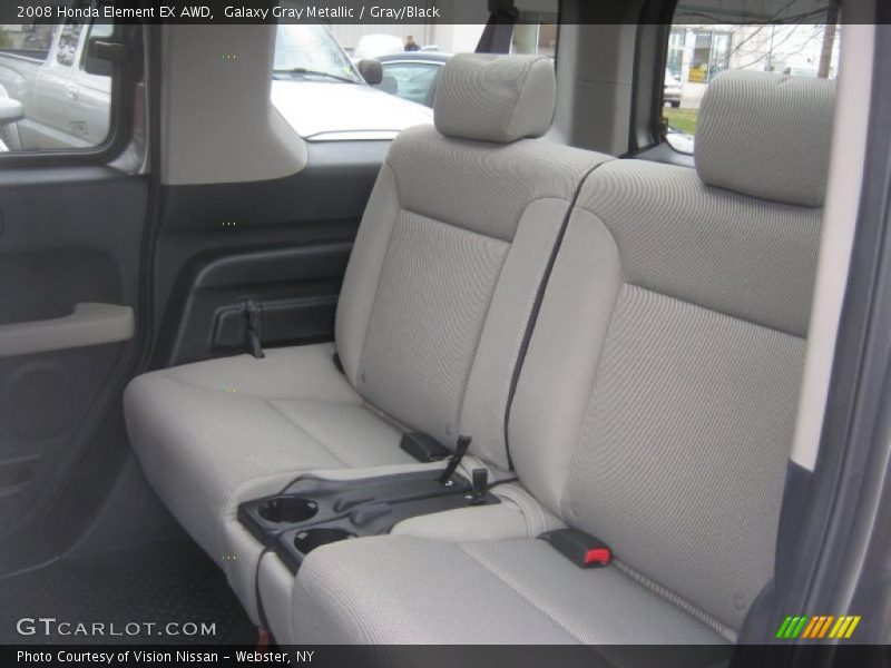 Galaxy Gray Metallic / Gray/Black 2008 Honda Element EX AWD