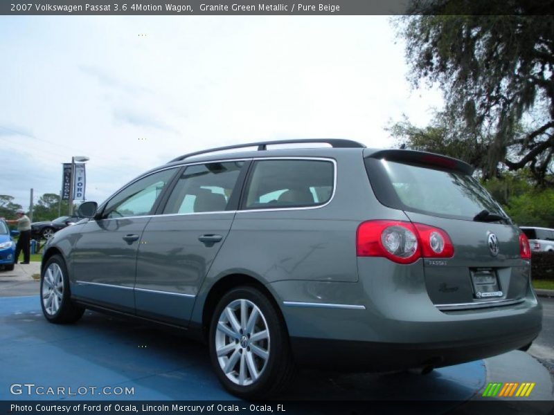Granite Green Metallic / Pure Beige 2007 Volkswagen Passat 3.6 4Motion Wagon