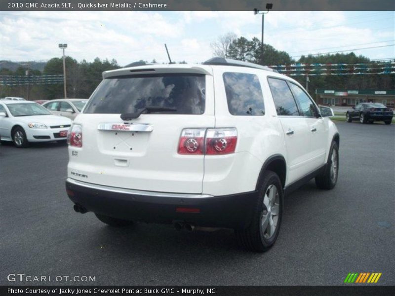 Quicksilver Metallic / Cashmere 2010 GMC Acadia SLT