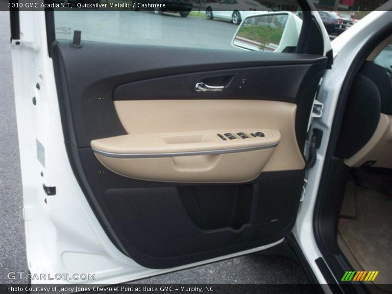Quicksilver Metallic / Cashmere 2010 GMC Acadia SLT