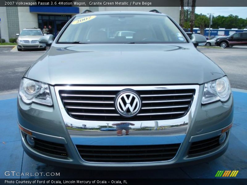 Granite Green Metallic / Pure Beige 2007 Volkswagen Passat 3.6 4Motion Wagon