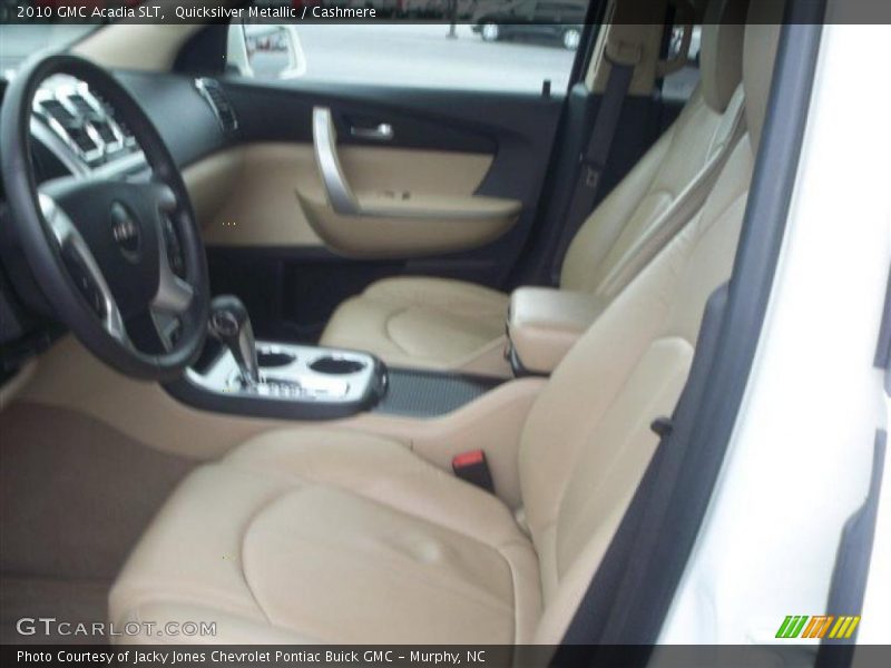 Quicksilver Metallic / Cashmere 2010 GMC Acadia SLT