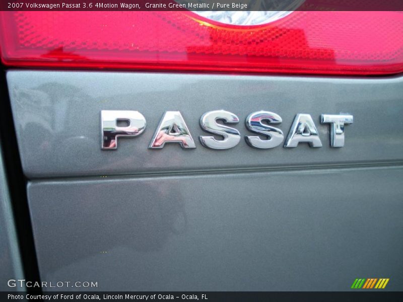  2007 Passat 3.6 4Motion Wagon Logo
