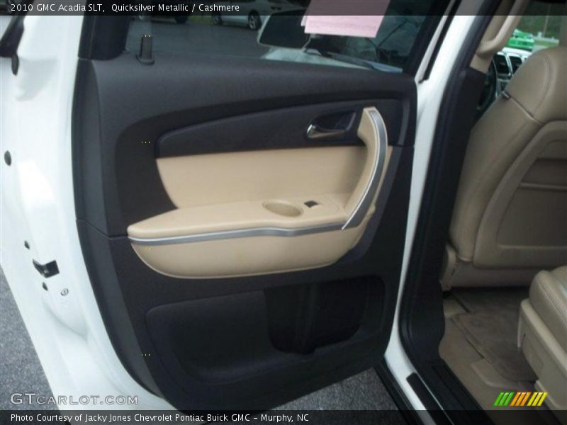 Quicksilver Metallic / Cashmere 2010 GMC Acadia SLT