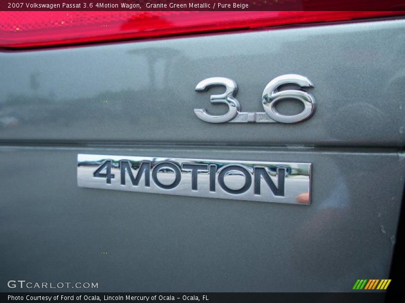  2007 Passat 3.6 4Motion Wagon Logo