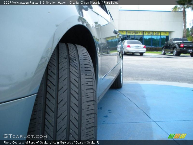Granite Green Metallic / Pure Beige 2007 Volkswagen Passat 3.6 4Motion Wagon