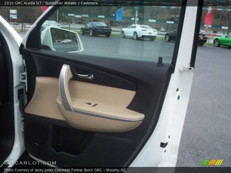 Quicksilver Metallic / Cashmere 2010 GMC Acadia SLT