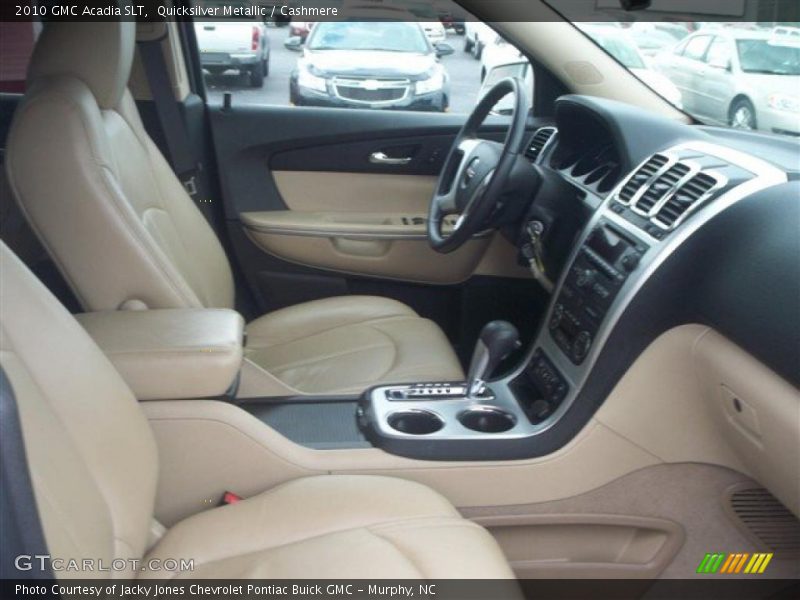 Quicksilver Metallic / Cashmere 2010 GMC Acadia SLT