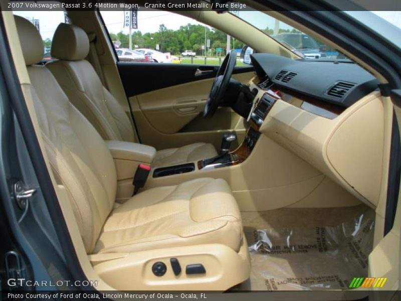 Granite Green Metallic / Pure Beige 2007 Volkswagen Passat 3.6 4Motion Wagon