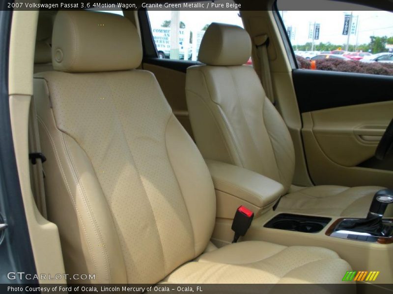 Granite Green Metallic / Pure Beige 2007 Volkswagen Passat 3.6 4Motion Wagon