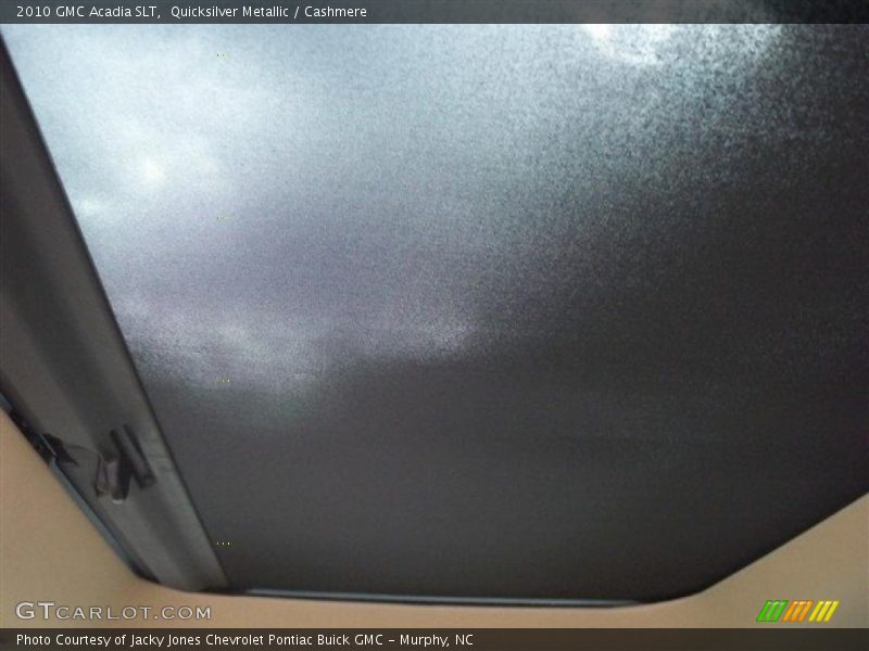 Quicksilver Metallic / Cashmere 2010 GMC Acadia SLT