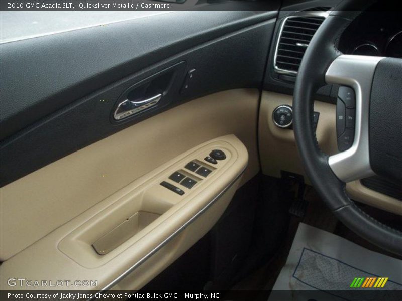 Quicksilver Metallic / Cashmere 2010 GMC Acadia SLT