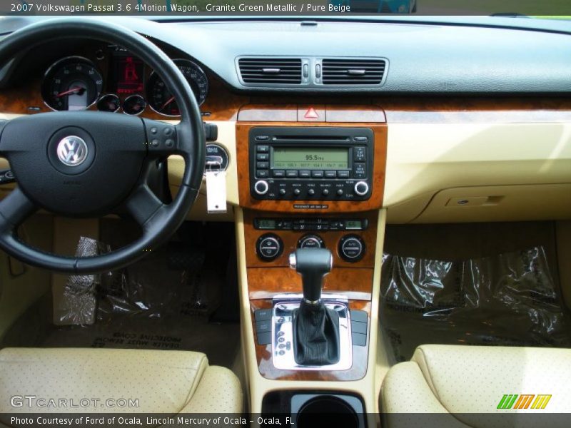 Granite Green Metallic / Pure Beige 2007 Volkswagen Passat 3.6 4Motion Wagon