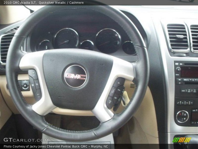 Quicksilver Metallic / Cashmere 2010 GMC Acadia SLT