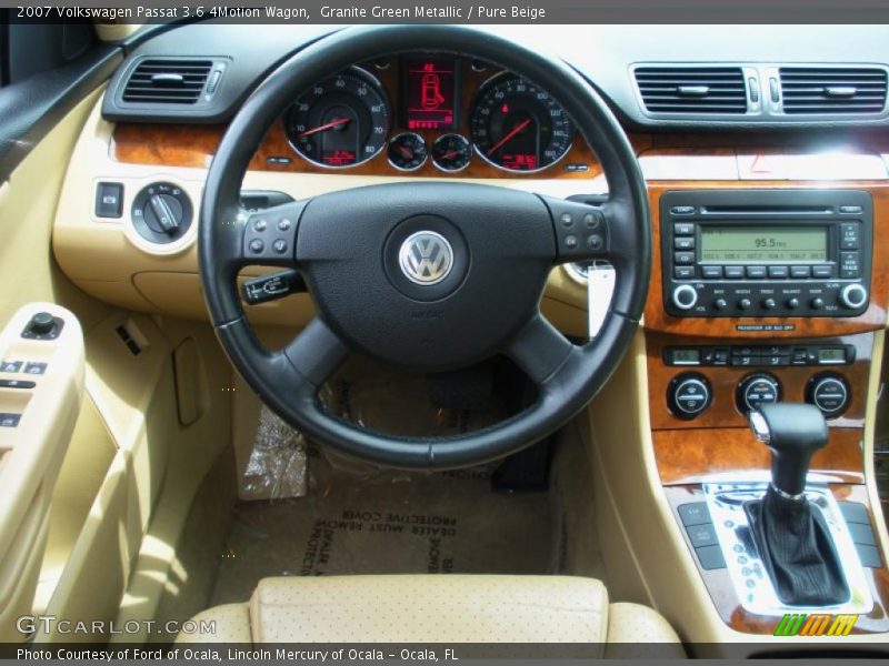 Granite Green Metallic / Pure Beige 2007 Volkswagen Passat 3.6 4Motion Wagon