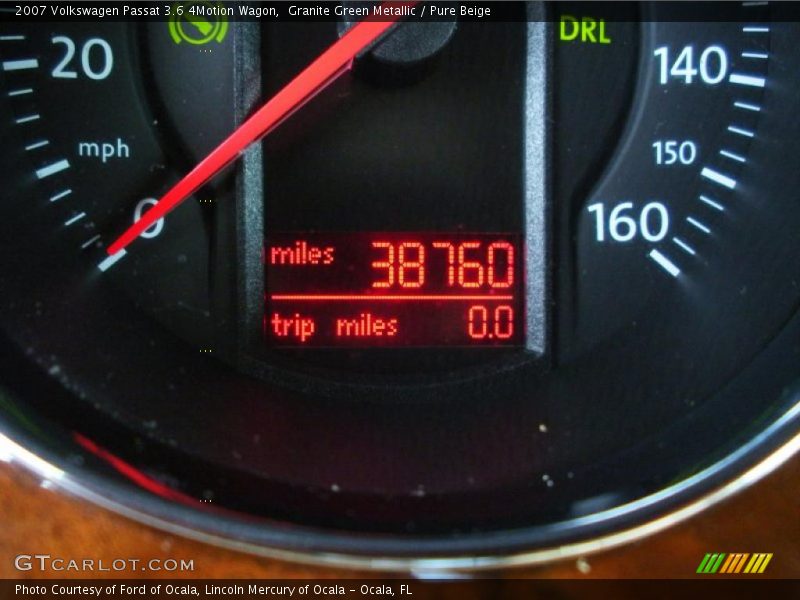 Granite Green Metallic / Pure Beige 2007 Volkswagen Passat 3.6 4Motion Wagon