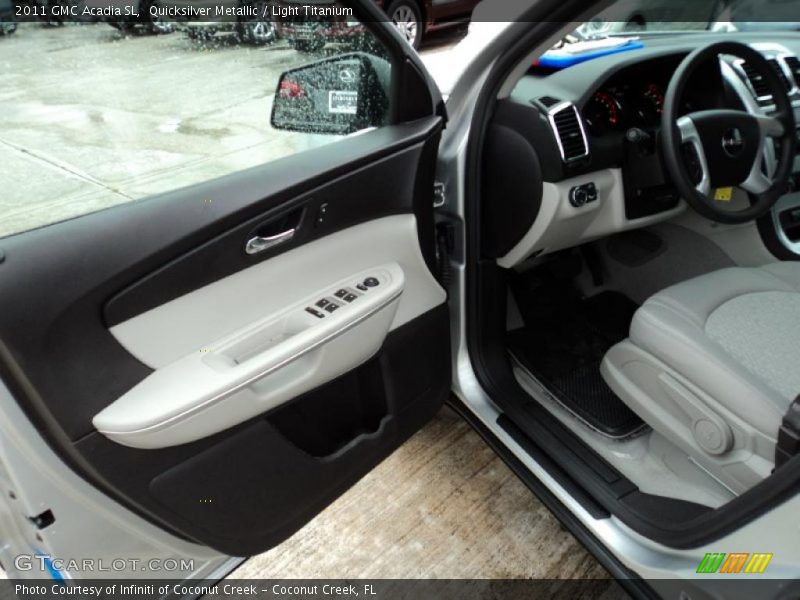 Quicksilver Metallic / Light Titanium 2011 GMC Acadia SL