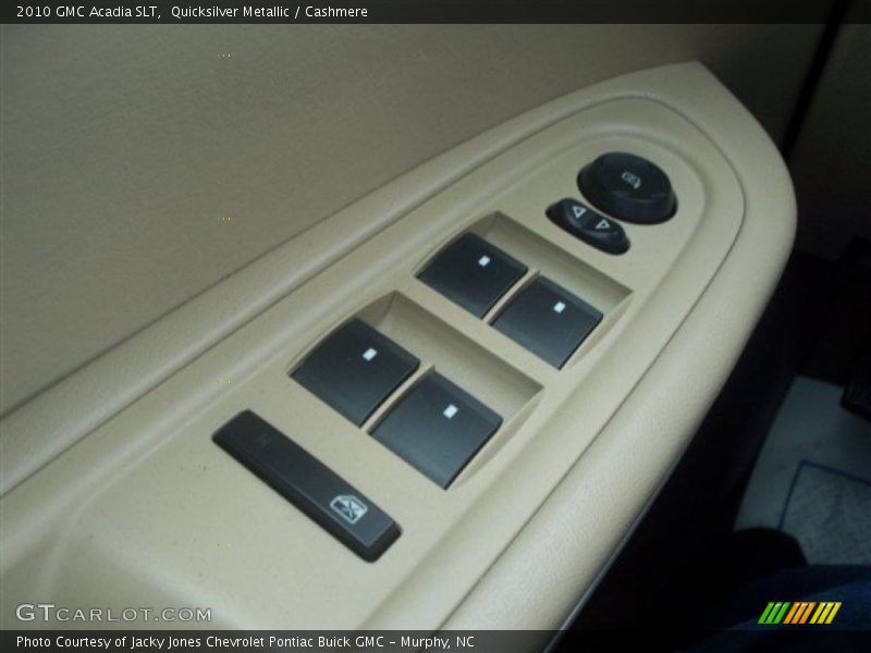 Quicksilver Metallic / Cashmere 2010 GMC Acadia SLT