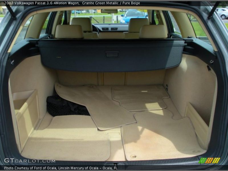  2007 Passat 3.6 4Motion Wagon Trunk