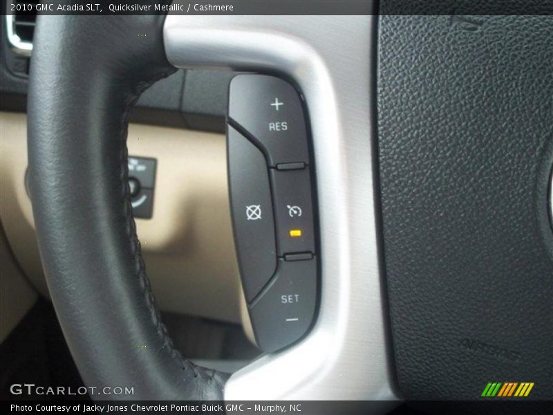 Quicksilver Metallic / Cashmere 2010 GMC Acadia SLT