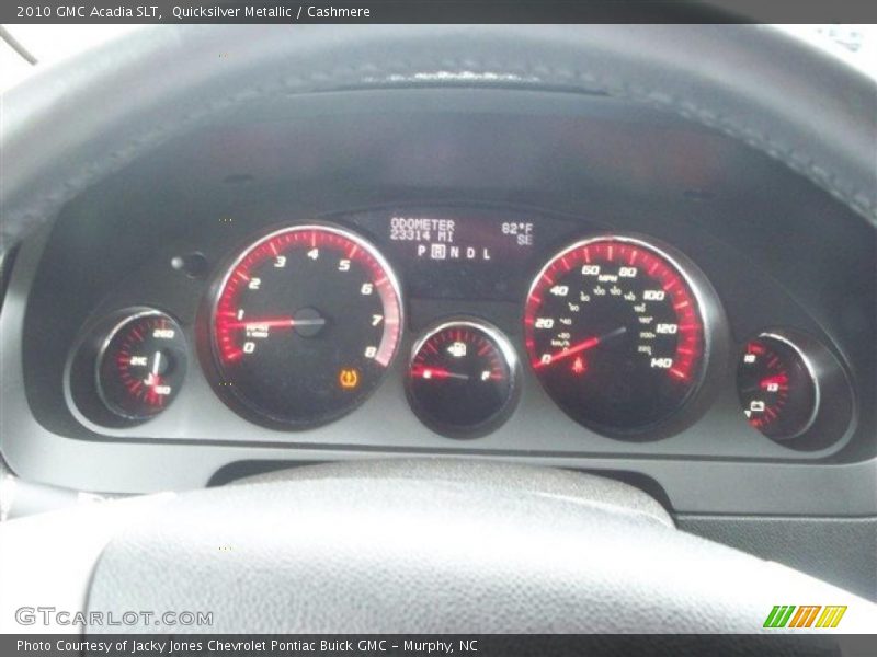 Quicksilver Metallic / Cashmere 2010 GMC Acadia SLT