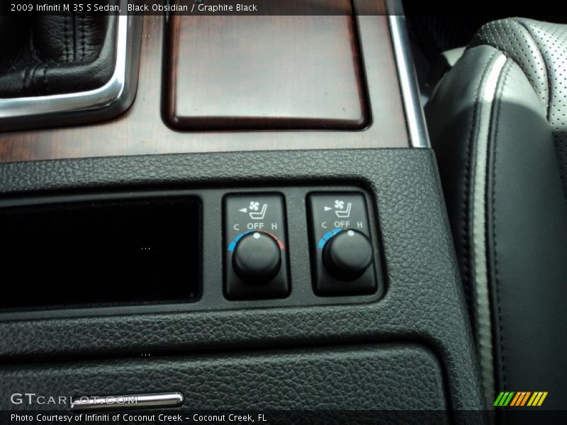 Black Obsidian / Graphite Black 2009 Infiniti M 35 S Sedan