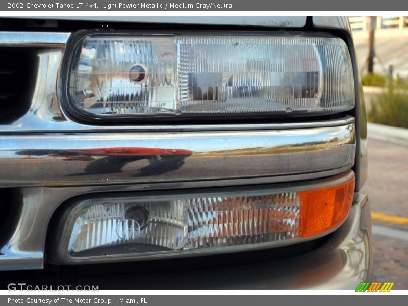 Light Pewter Metallic / Medium Gray/Neutral 2002 Chevrolet Tahoe LT 4x4