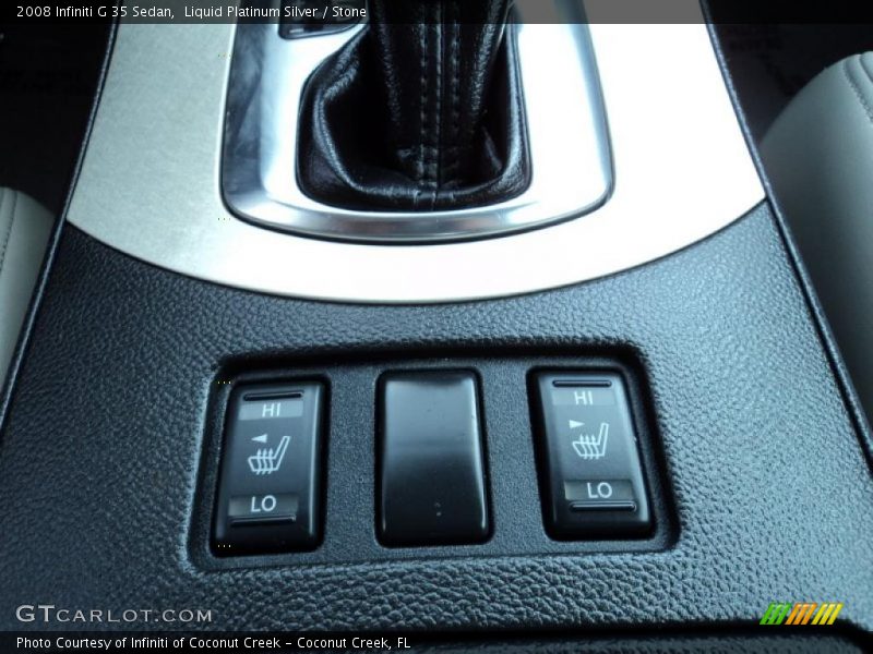 Liquid Platinum Silver / Stone 2008 Infiniti G 35 Sedan