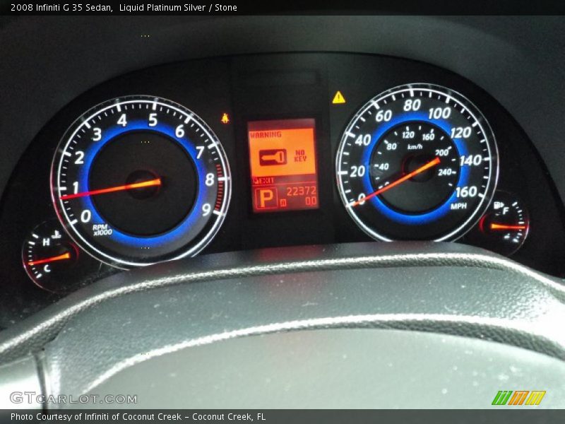  2008 G 35 Sedan 35 Sedan Gauges